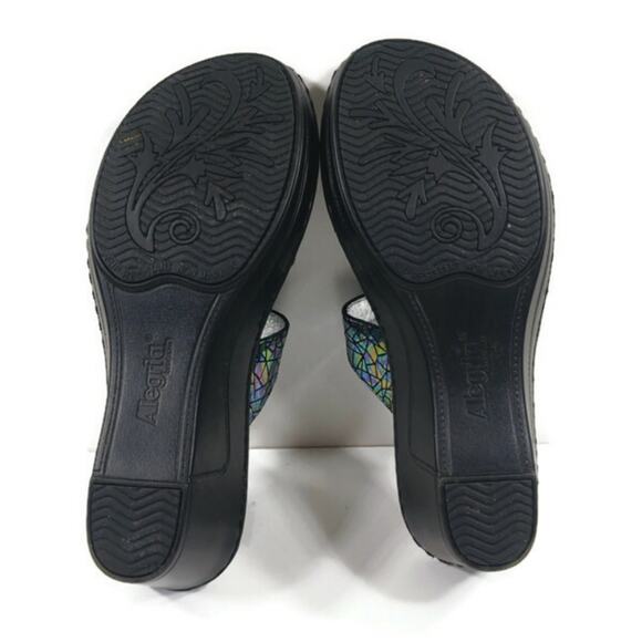 SS1544 EUC $100 ALEGRIA Sandals size 36 US 6/6.5 - Picture 8 of 11